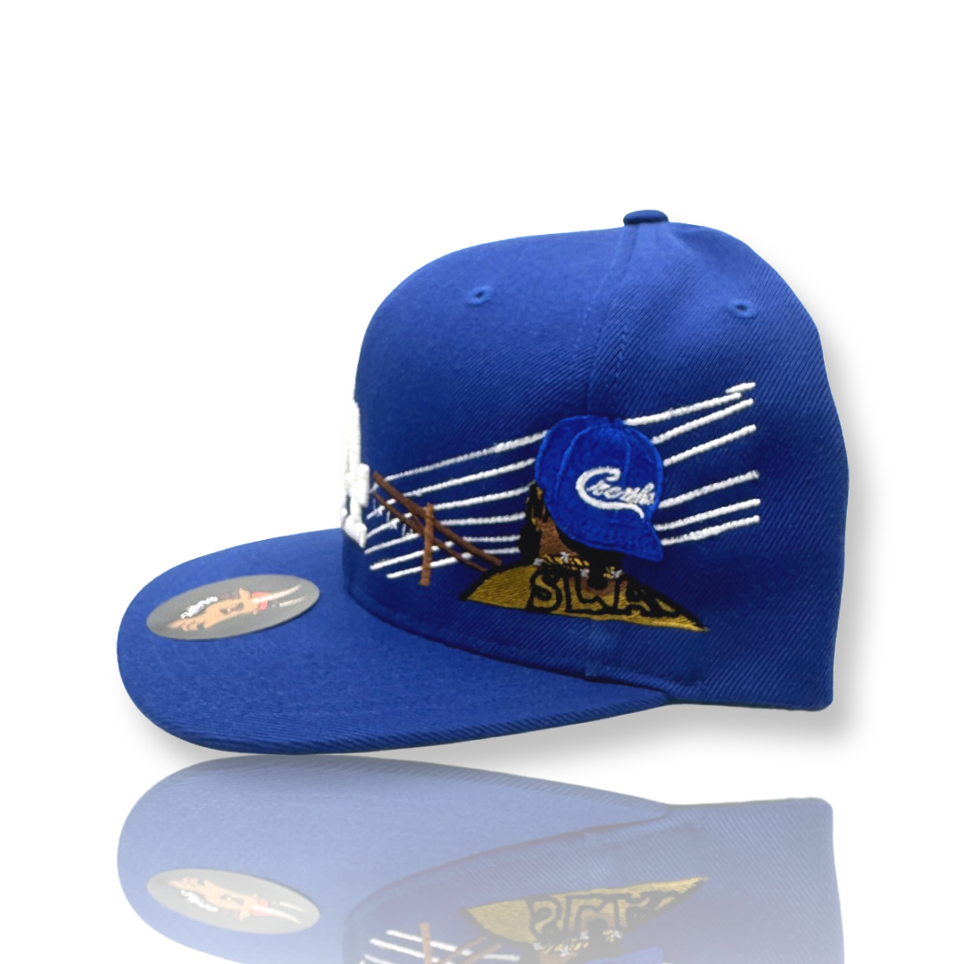 New Era, Accessories, La Dodgers X Nipsey Husslecustomized 59fifty New  Era Fitted Hat