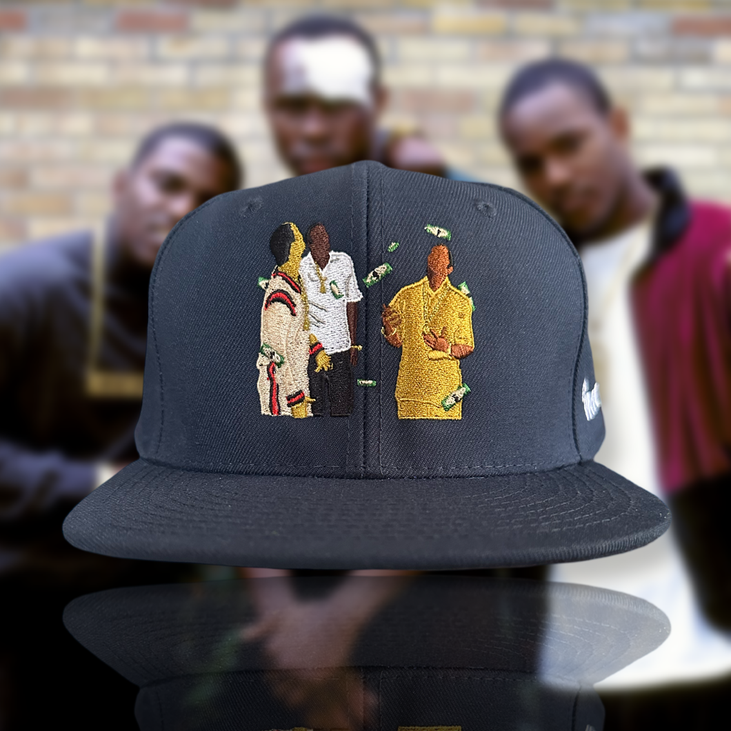 Navy Paid In Full Fitted Cap True To Size