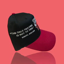 Blk/Red Bulls The Only Failure Snapback Hat