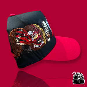 Black/Red Attitude RAW V2 Snapback Or Dad Cap