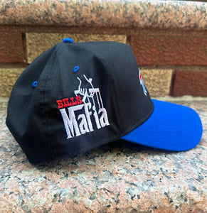 Blk/Blue Bills M@fia Snapback Hat