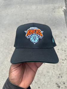 Black Villanova Knicks Snapback Hat Playoffs