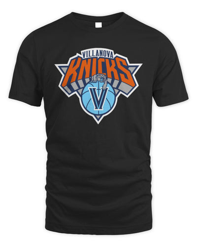 The Official Villanova Knicks Tee In Black