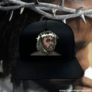 Kendrick Lamar Not Like Us SnapBack Hat Pink UV 5 Panel