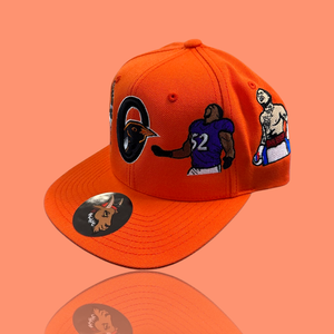 Orange The Real Baltimore Custom Snapback Hat