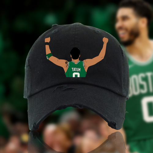 Black Tatum Celtics Dad Cap Hat