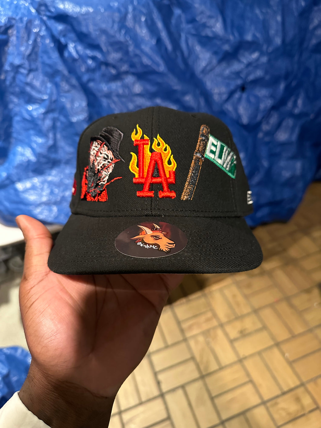 Black Fire Freddy Fitted Cap True To Size