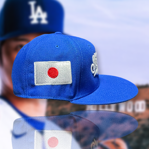 Royal Blue Shotime Shohei Ohtano Fitted Cap True To Size