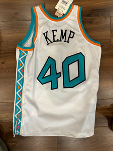 NBA AllStar Shawn Kemp Authentic Jersey Men's Size 44 Only 1
