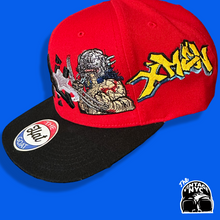 Red/Black X-M3N Snapback Hat