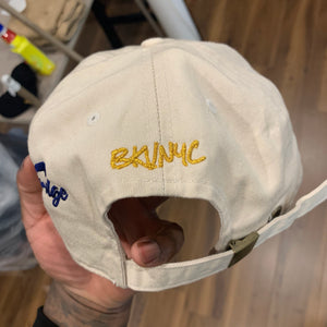 Tan Distressed Classic R&B Dad Cap Hat Exclusive