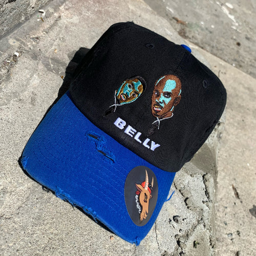 Black/Blue BELLY Dad Cap Hat