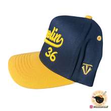 Black/Gold Shaolin 36 Snapback Hat