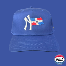 Royal Blue Yankee x Dominican Flag Snapback Hat