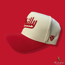 Natural/Red Philly 3D Snapback Hat