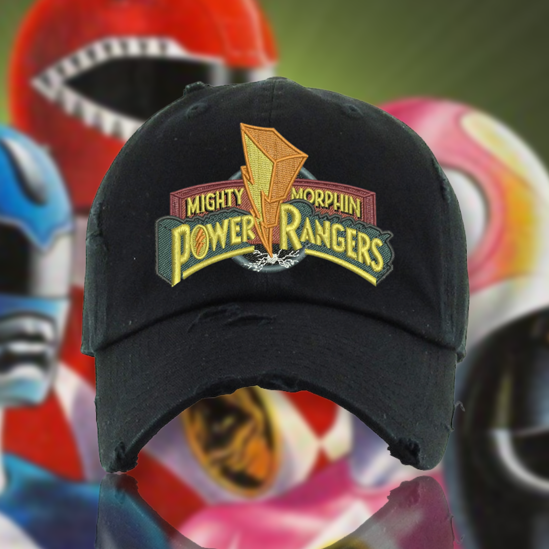 Power Rangers Dad Cap Hat – The Vintage NYC