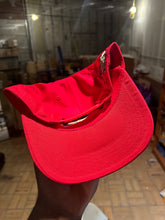 Red WWF Old School Styles Snapback Hat
