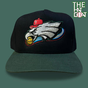 Black/Green Philly Mashup Snapback Hat