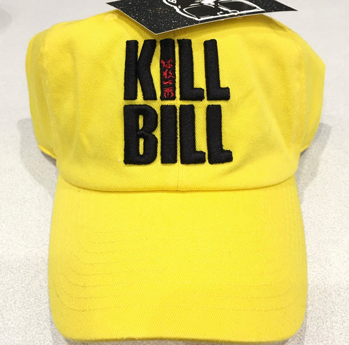Yellow Kill Bill Dad Cap Hat