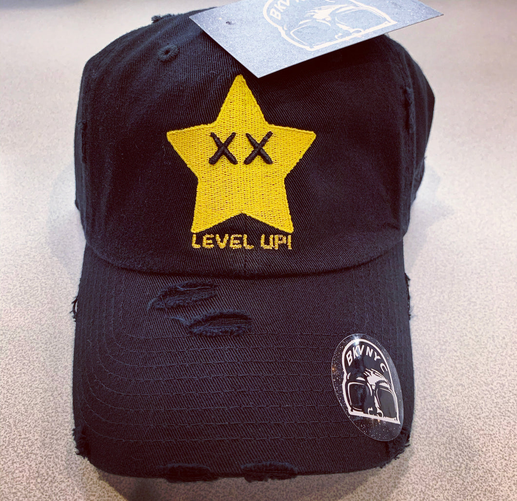 Black Level Up Dad Cap Hat