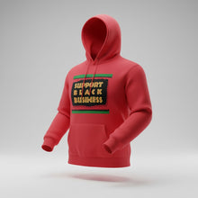 Red Support Black Business Pullover Hoodie