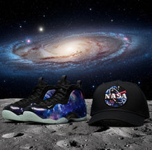 Black Nasa Snapback For Galaxy Foamposite