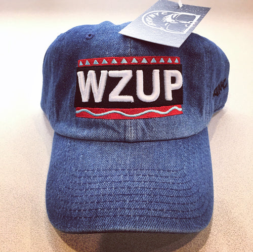 Denim WZUP Dad Cap Hat