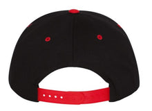 Black/Red Posite King Snapback Hat For Stranger Th Foamposites