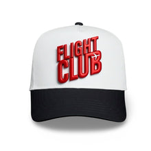 White/Black A-Frame Flight Club Snapback Hat For Jordan 4 4s