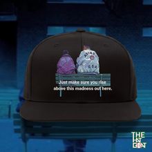 Black Above The Madness Snapback Hat Cap