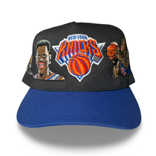 Black/Blue Knicks 94' Snapback Hat
