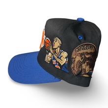 Black/Blue Knicks 94' Snapback Hat
