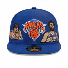 Royal Blue Knicks In 4 Custom Fitted Cap Go 1 Size Up!!!!! ONLY 75