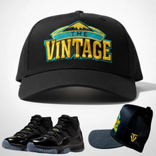Black The Vintage Hat For Jordan Gamma 11