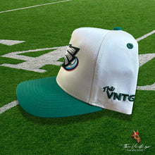 White/Green Philly Mashup Snapback Hat