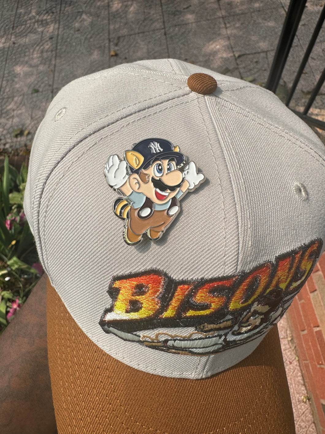 NY Mario Enamel Hat Pin