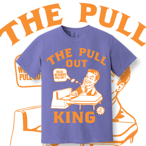The Pull Out King Tee In Purple