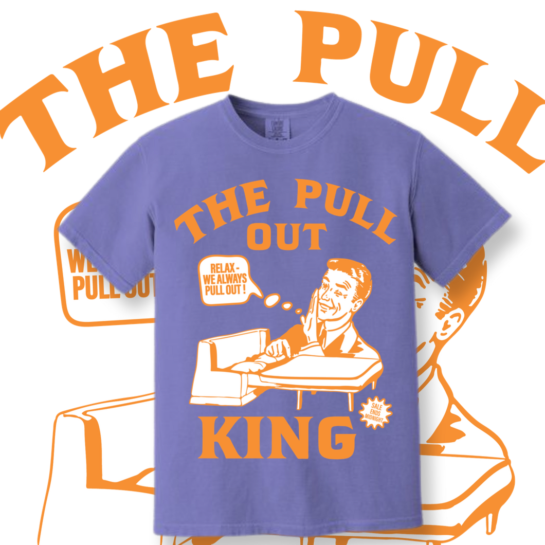The Pull Out King Tee In Purple