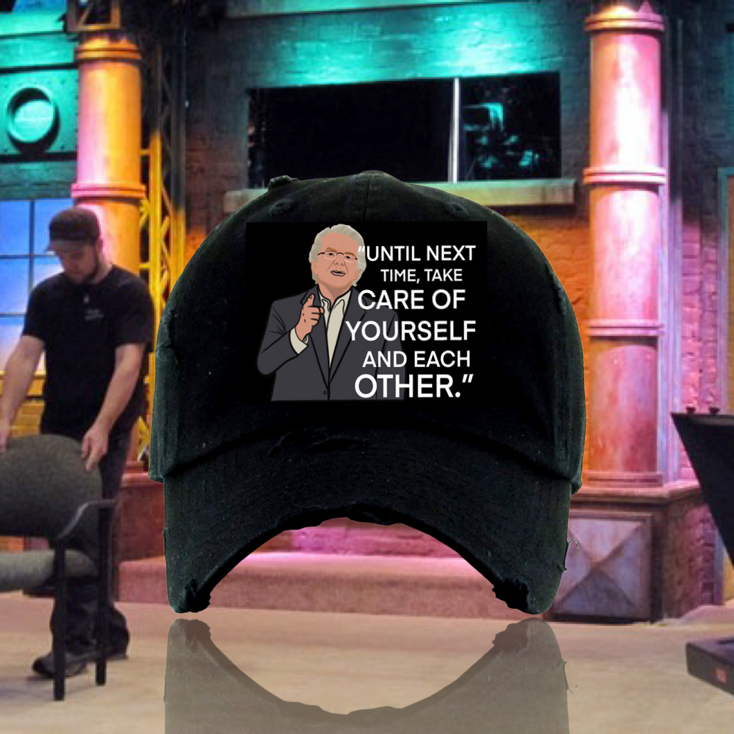 Black Take Care Of Yourself Jerry Springer Dad Cap Hat