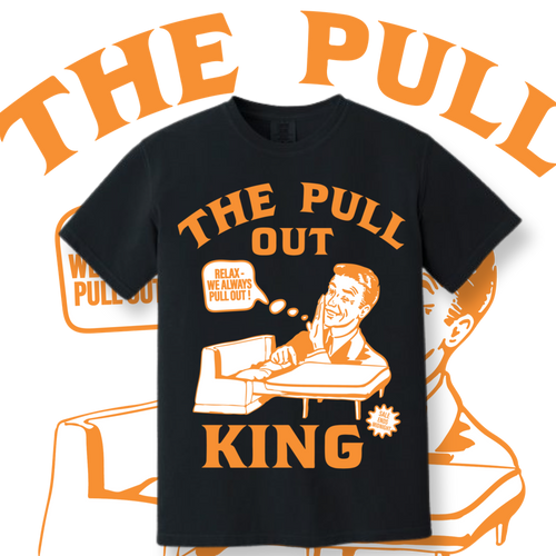The Pull Out King Tee In Black