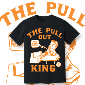 The Pull Out King Tee In Black