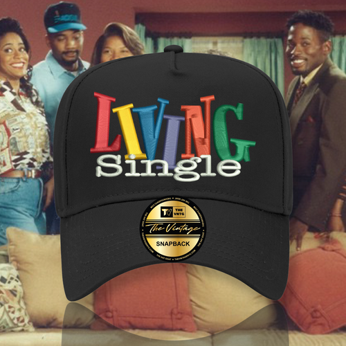 Black Living Single SnapBack Hat