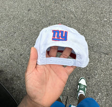 White/Red New York Giants Vintage Style Snapback Hat 2-Tone
