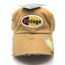 Sand Gold "Vintage" Distressed Dad Cap Hat For Airmax 95 97 Zero Plus