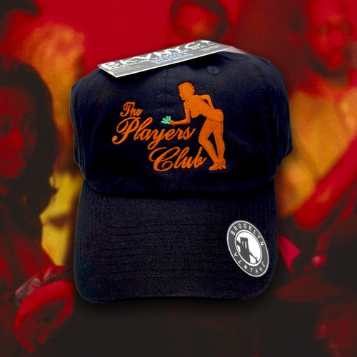 Black The Players Club Dad Cap Hat