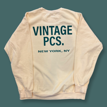Light Yellow Vintage Pieces Crewneck Sweater