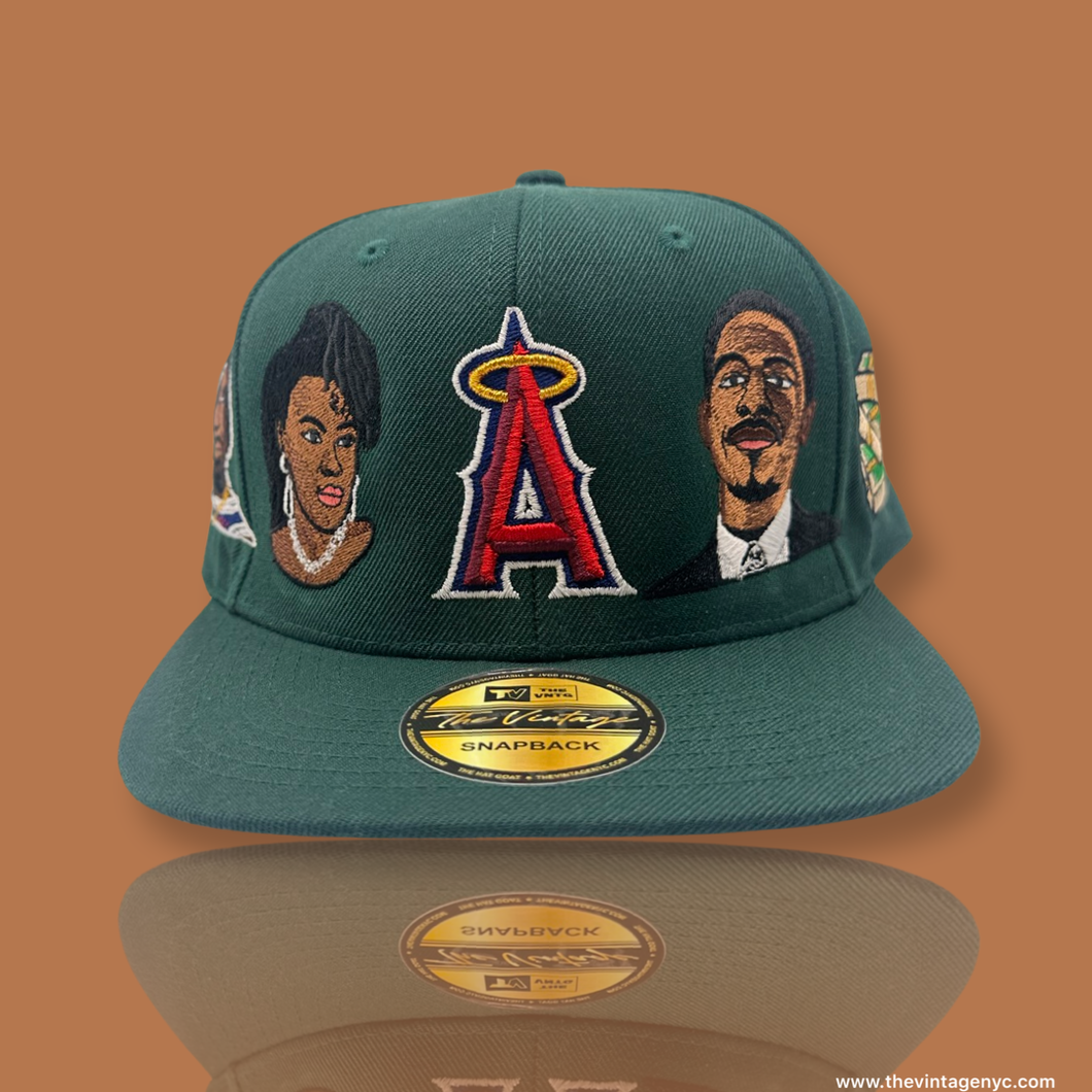 Anaheim Angels x Snowfall Custom Snapback Hat