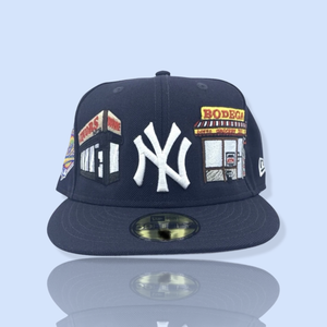 New York Yankee x "The Real NY" Custom Fitted Cap READ DESCRIPTION!!
