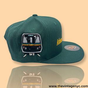 Green Atlanta 1996 Olympic SnapBack Hat