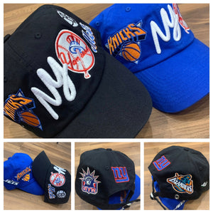 All NY Team Dad Cap Hat Exclusive